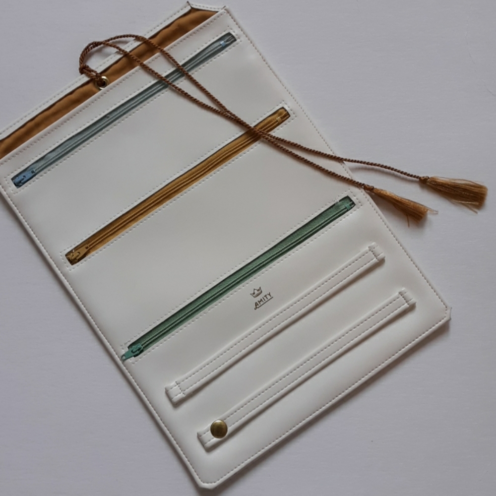 Vtg Jewelry Roll